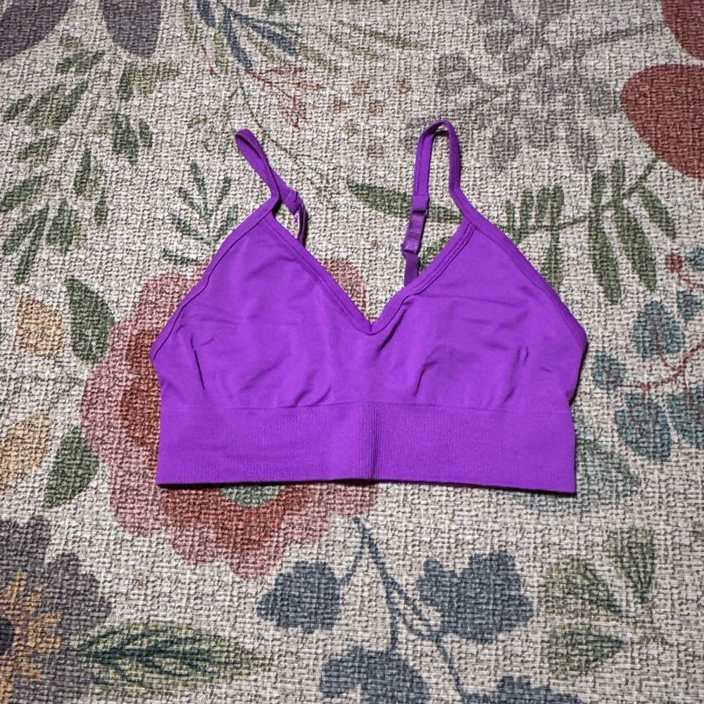 Lululemon Ebb to Street sports bra- moonlit magenta - c/d cup